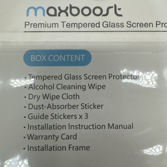 Maxboost MB000165 Screen Protector - Clear (3 Pack) {C} - Picture 9 of 12